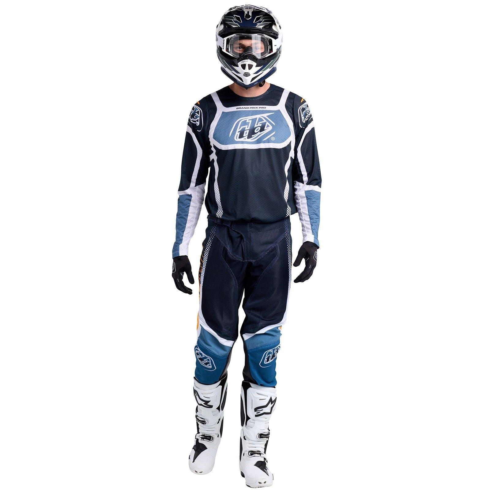 Troy Lee Designs 2025 Motocross GP PRO AIR Bands Combo Kit Dark Navy